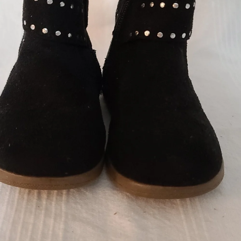 Bebe‎ toddler girl's faux leather ankle boots sz 5